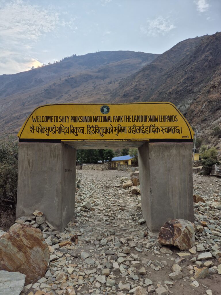 Shey Phoksundo National Park Entry Gate, Dolpa, Nepal